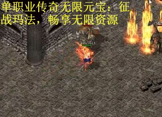 单职业传奇无限元宝：征战玛法，畅享无限资源