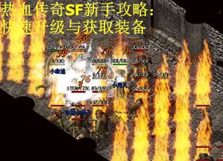 热血传奇SF新手攻略：快速升级与获取装备