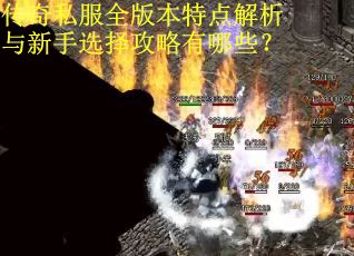 传奇私服全版本特点解析与新手选择攻略有哪些？