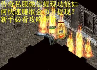 传奇私服微信提现功能如何快速赚取金币并提现？新手必看攻略解析