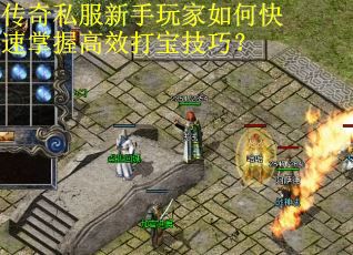 传奇私服新手玩家如何快速掌握高效打宝技巧? 传奇私服新手玩家如何快速掌握高效打宝技巧?