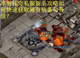 冰雪传奇私服新手攻略如何快速获取稀有装备与升级？