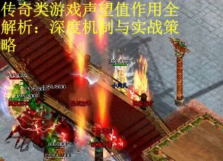 传奇类游戏声望值作用全解析：深度机制与实战策略