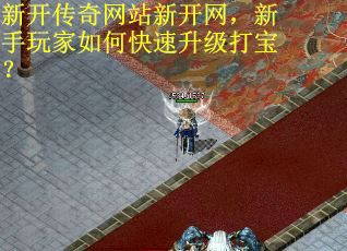 新开传奇网站新开网，新手玩家如何快速升级打宝？