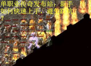 单职业传奇发布站：新手如何快速上手，避免踩坑？
