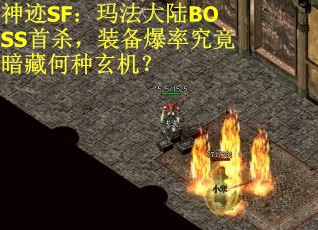 神迹SF：玛法大陆BOSS首杀，装备爆率究竟暗藏何种玄机？