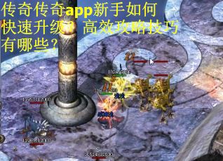 传奇传奇app新手如何快速升级？高效攻略技巧有哪些？