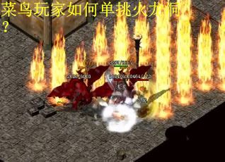 菜鸟玩家如何单挑火龙洞？