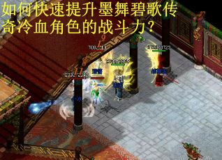 如何快速提升墨舞碧歌传奇冷血角色的战斗力？