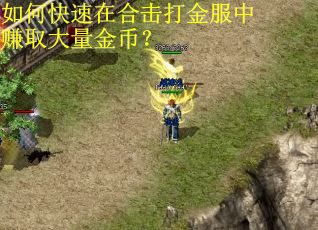 如何快速在合击打金服中赚取大量金币？