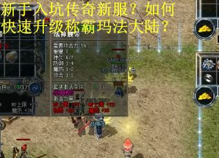 新手入坑传奇新服?如何快速升级称霸玛法大陆? 新手入坑传奇新服?如何快速升级称霸玛法大陆?