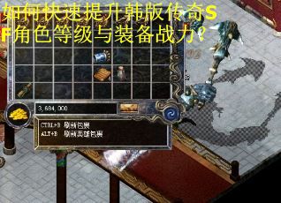 如何快速提升韩版传奇SF角色等级与装备战力？
